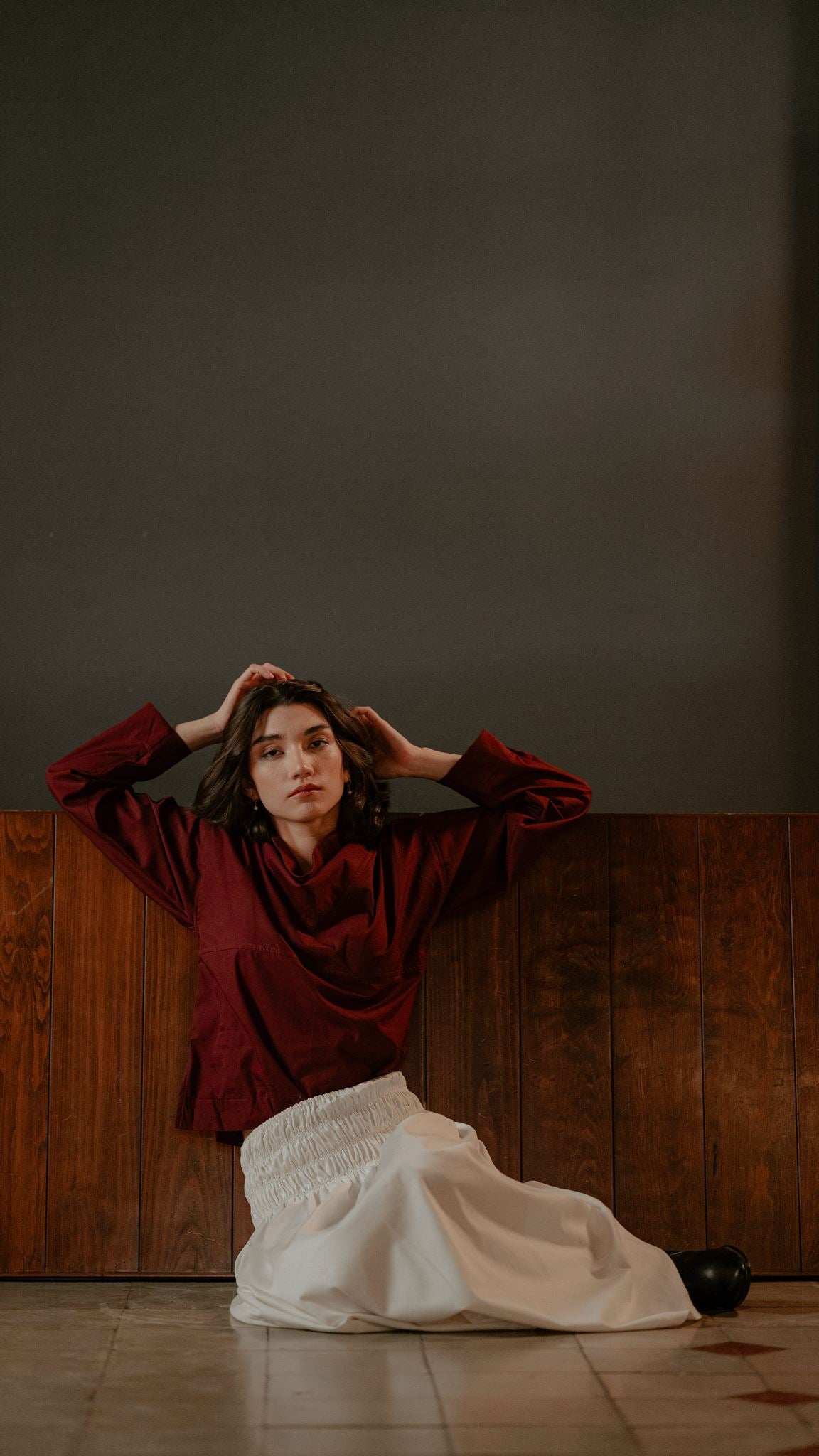 BLUSA ELARA VINO