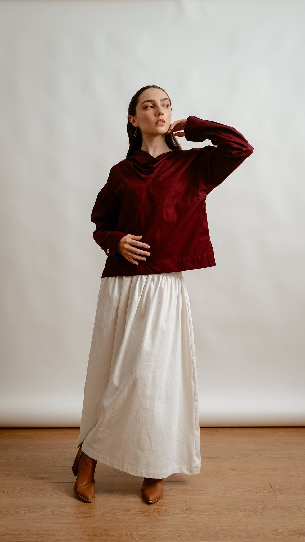 BLUSA ELARA VINO