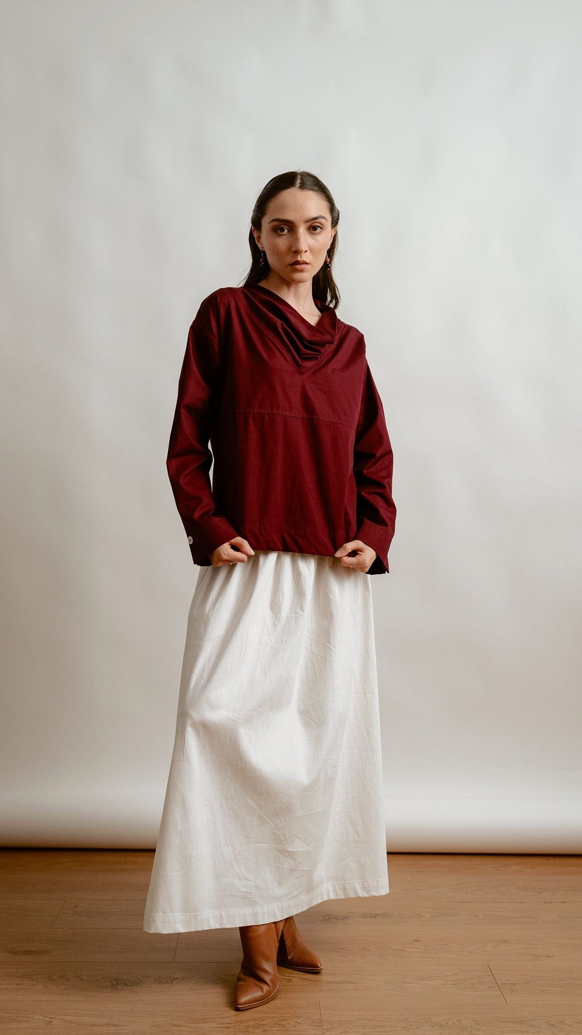 BLUSA ELARA VINO